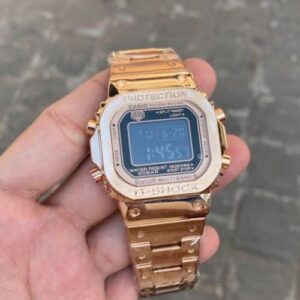 First Copy Gshock BMW5000 Gold With Orginal Box