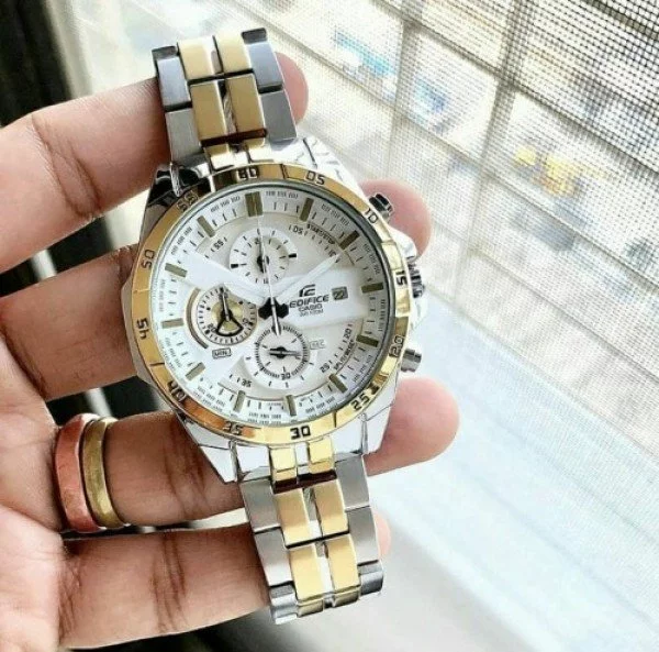First Copy Casio Edifice EFR539 All Chronography Working Inside