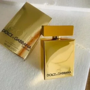 Dolce and Gabbana The One Gold Perfume 100ML For Men With Orginal Box and Original Bottle Same As Shown in Image