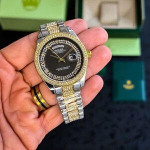 First Copy Rolex Diamond Edition Quartz Movement All Working Inside