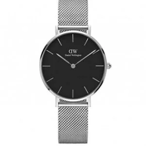 Daniel Wellington (DW) Men's Watch Black Silver