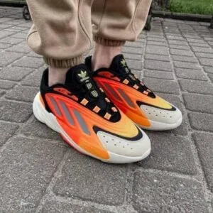 First Copy Adidas Ozelia "Fiery Orange"