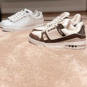 First Copy Louis Vuitton Street Style Trainer: Mocha