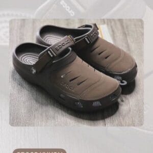 First Copy Classic Yukon Clog Sandal Black Crocs - Elegant Brown Sandal Design
