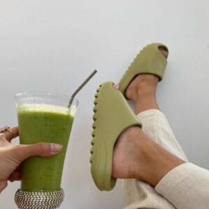 First Copy Adidas Yeezy Slide – Sophisticated Resin Green