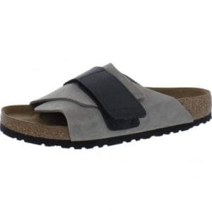 First Copy Birkenstock Kyoto in Elegant Grey Suede
