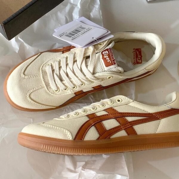 Onitsuka Tiger Tokuten Cream Caramel First Copy Shoes