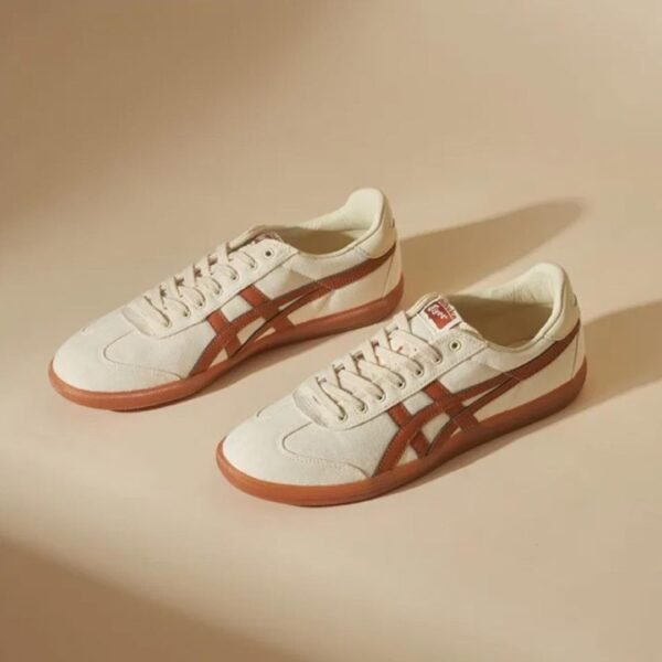 Onitsuka Tiger Tokuten Cream Caramel For Mens First Copy Shoes