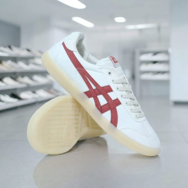 Onitsuka Tiger Tokuten White Red First Copy Shoes