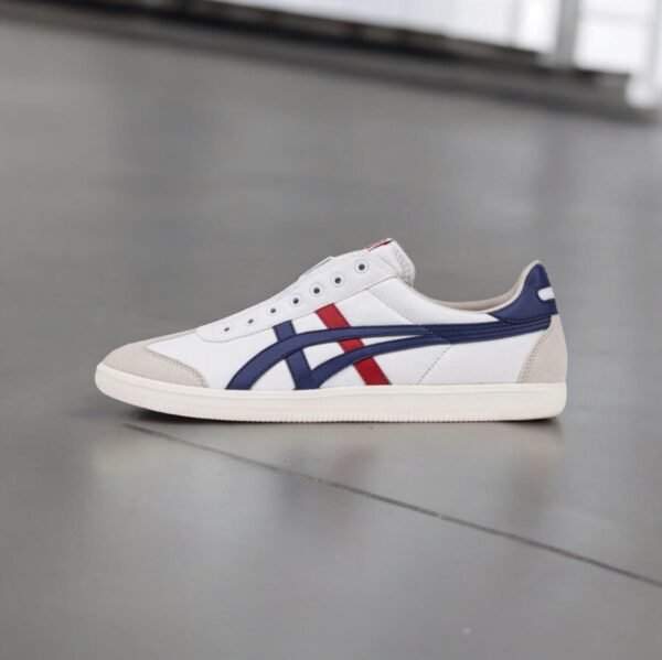 Onitsuka Tiger Tokuten White Blue Red First Copy Shoes